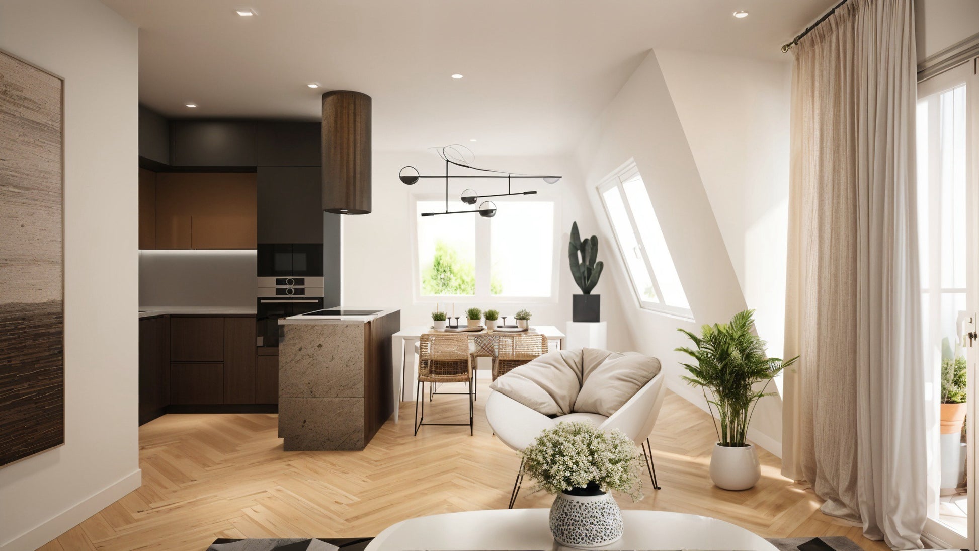 3-4 Zimmer Neubau-Dachgeschosswohnung in Solln auf ca. 81m²