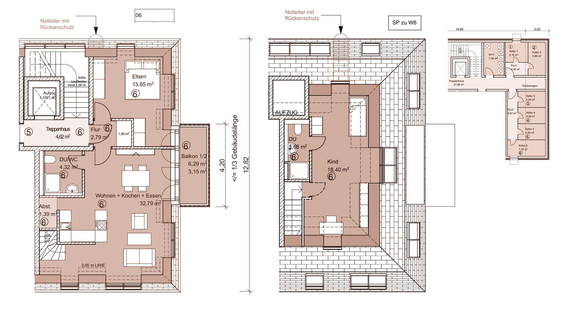 3-4 Zimmer Neubau-Dachgeschosswohnung in Solln auf ca. 81m²